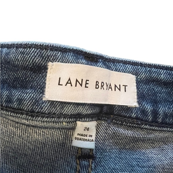 Lane Bryant Womens Mid Rise Boyfriend Jeans Signature Fit Size 24 Flex Magic - Picture 2 of 4